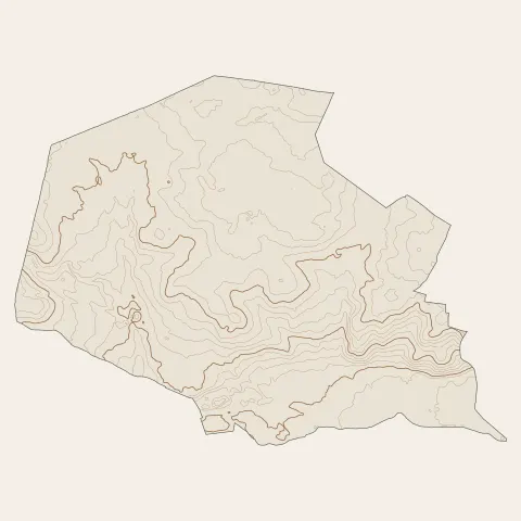 Le Taillan-Médoc : courbes de niveau