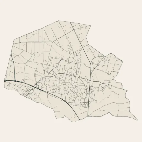 Le Taillan-Médoc : voies