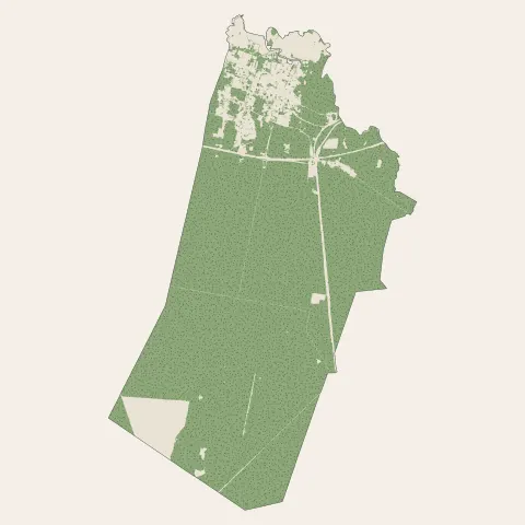 Le Teich : bois, forêts et landes