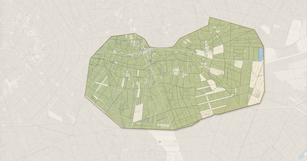 Portrait cartographique de Le Temple : relief, eau, forêts, bâti et voies, calculés à partir des données de l'IGN