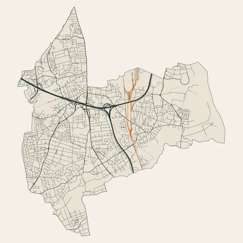 Villenave-d'Ornon : voies