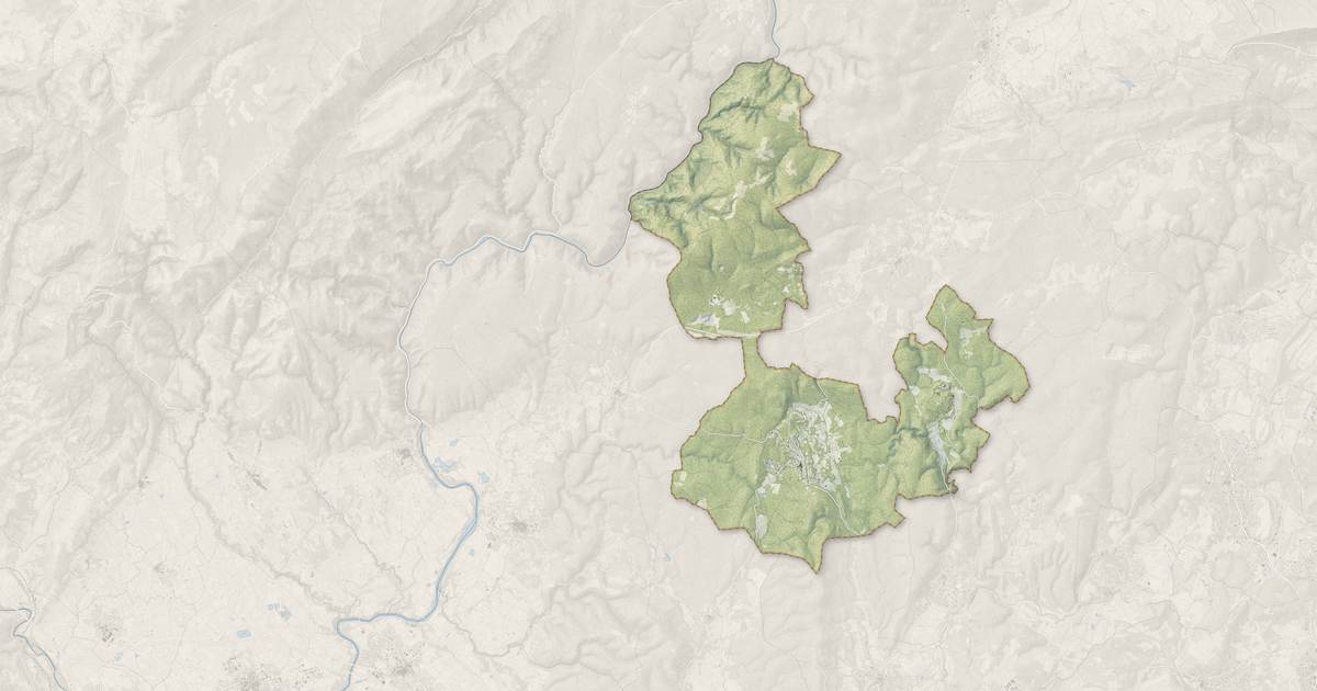 Portrait cartographique de Argelliers : relief, eau, forêts, bâti et voies, calculés à partir des données de l'IGN