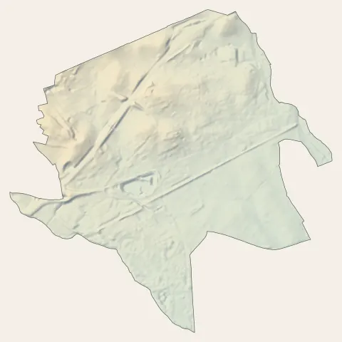 Baillargues : relief
