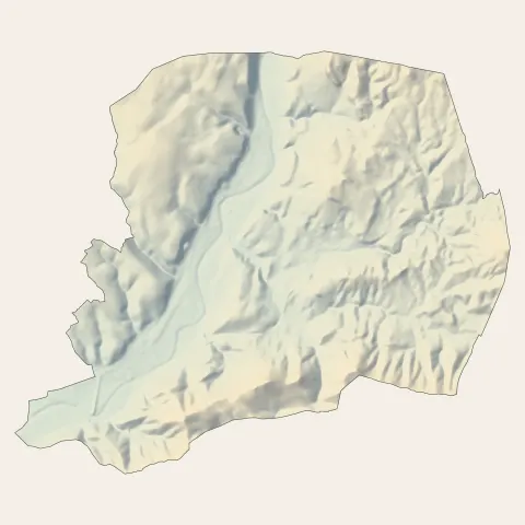Bédarieux : relief