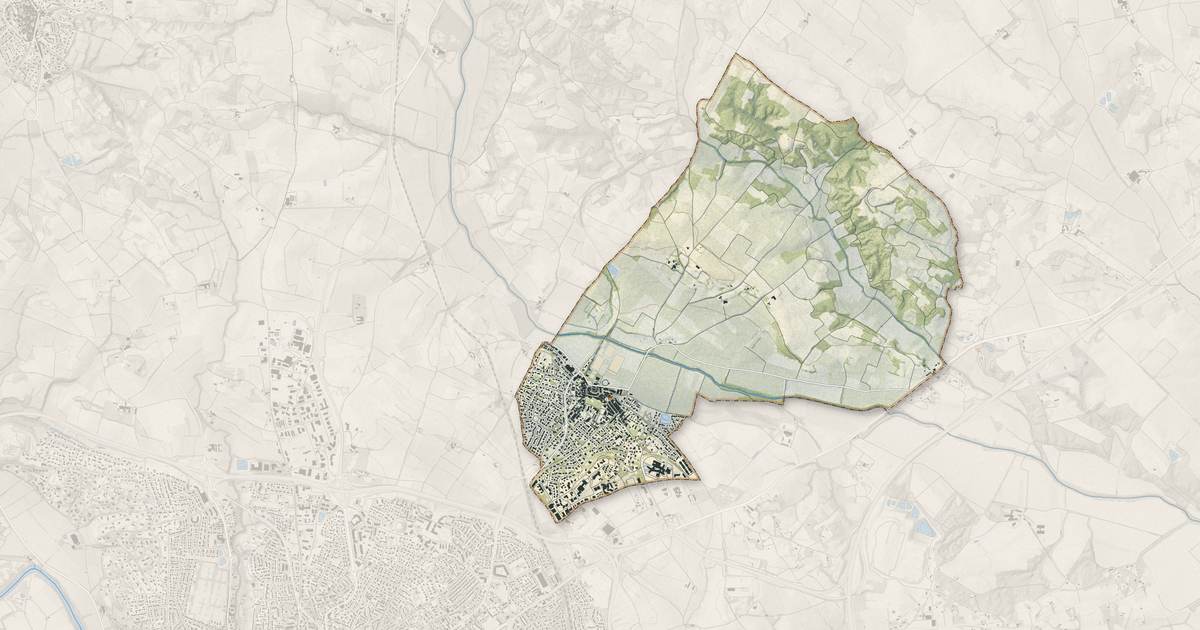 Portrait cartographique de Boujan-sur-Libron : relief, eau, forêts, bâti et voies, calculés à partir des données de l'IGN