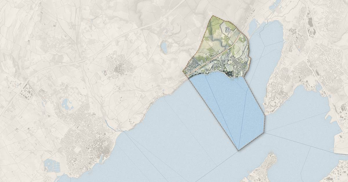Portrait cartographique de Bouzigues : relief, eau, forêts, bâti et voies, calculés à partir des données de l'IGN