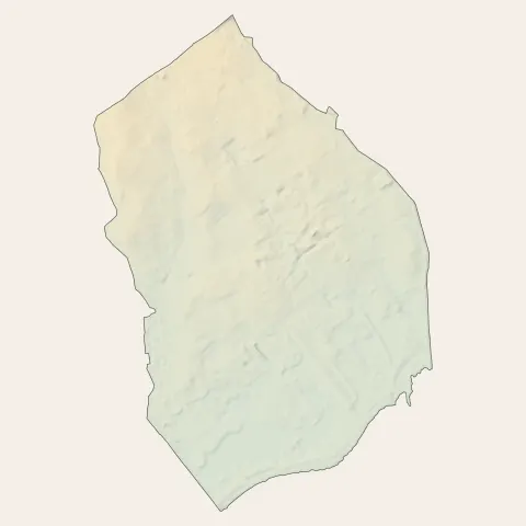 Candillargues : relief