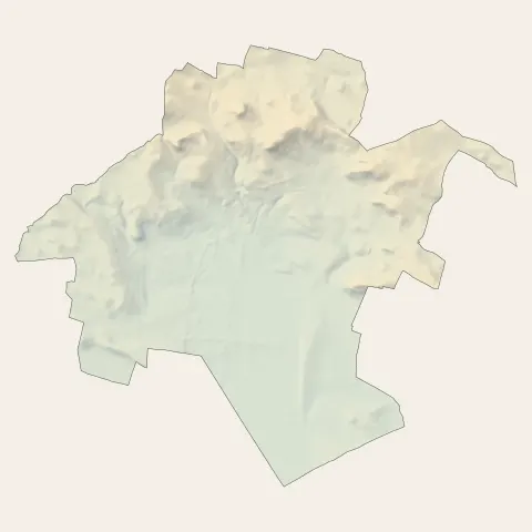 Capestang : relief