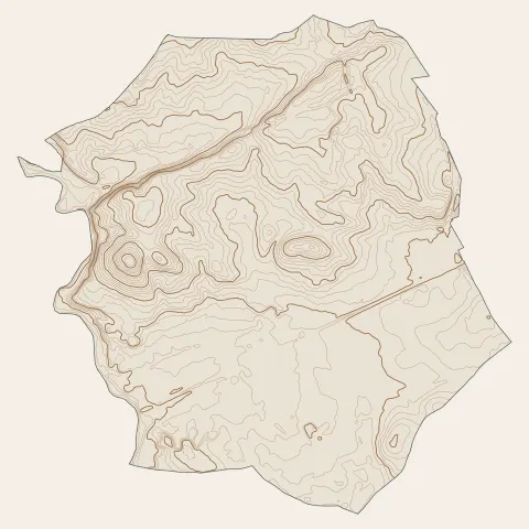 Castelnau-le-Lez : courbes de niveau