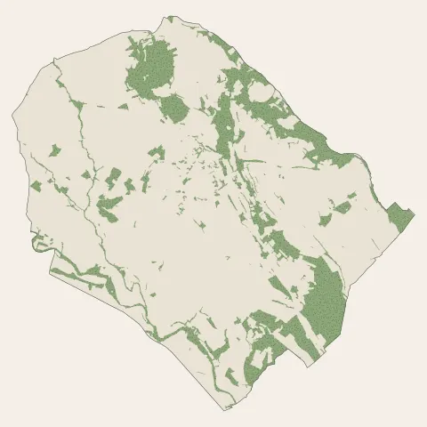 Caux : bois, forêts et landes