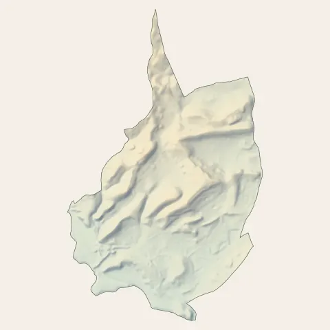 Clapiers : relief