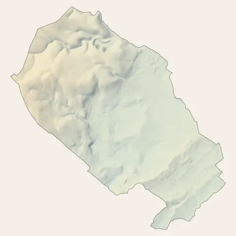 Cournonsec : relief