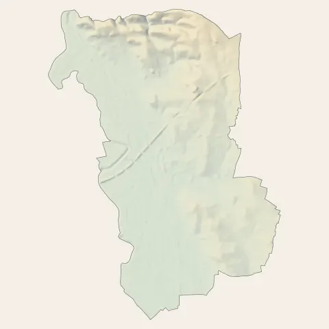 Florensac : relief