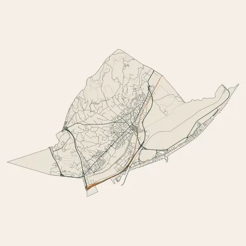 Frontignan : voies