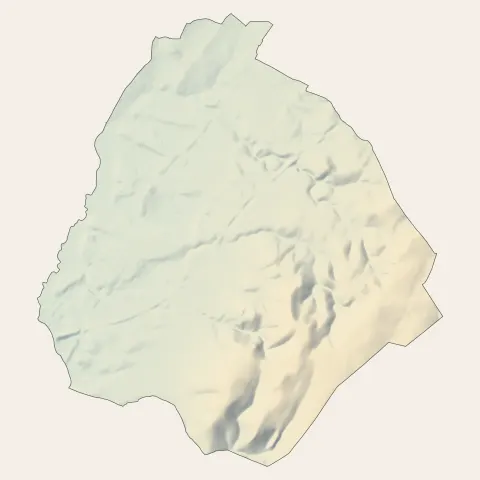 Gigean : relief