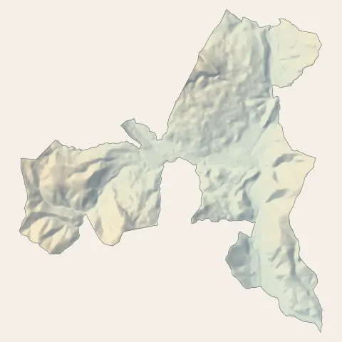 Lodève : relief