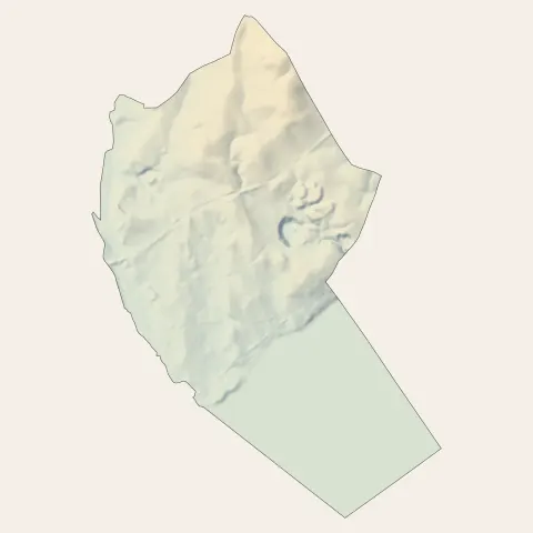 Loupian : relief
