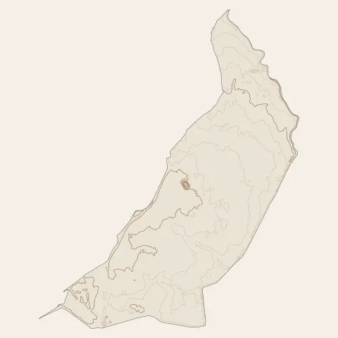Marsillargues : courbes de niveau