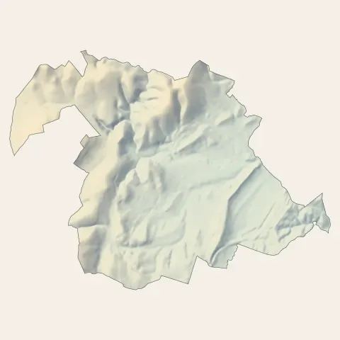 Les Matelles : relief