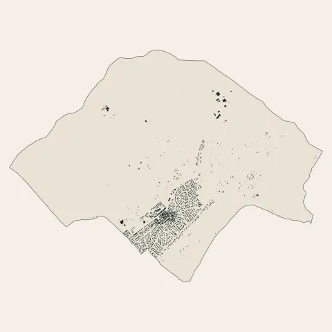 Mireval : bâti