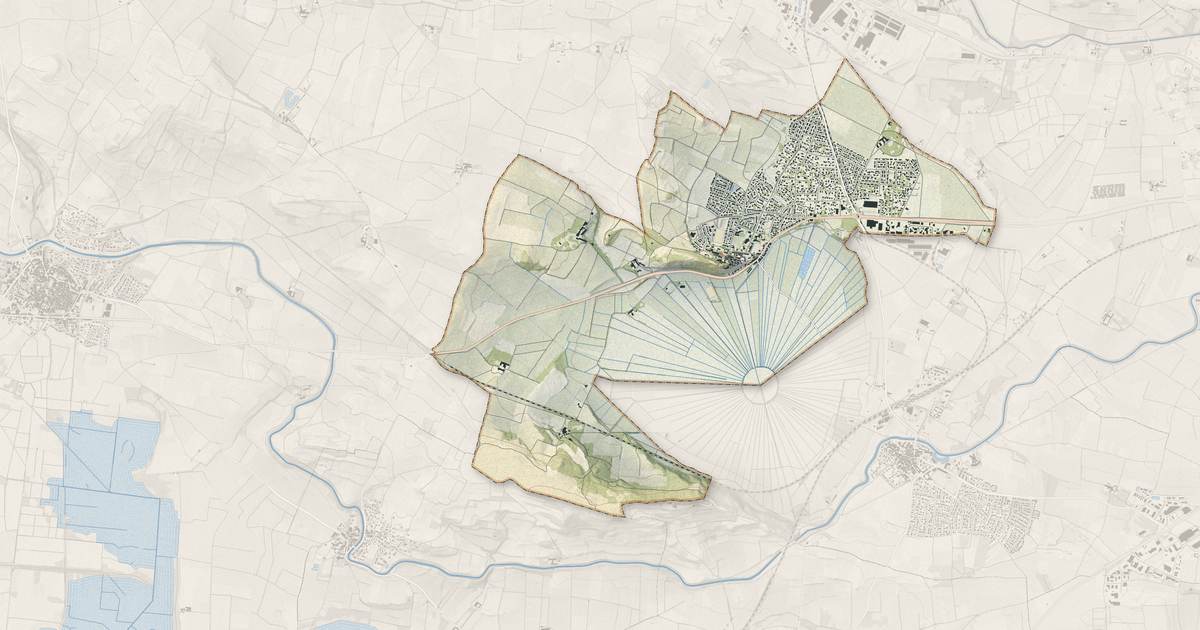 Portrait cartographique de Montady : relief, eau, forêts, bâti et voies, calculés à partir des données de l'IGN