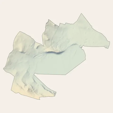 Montady : relief