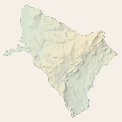 Montagnac : relief