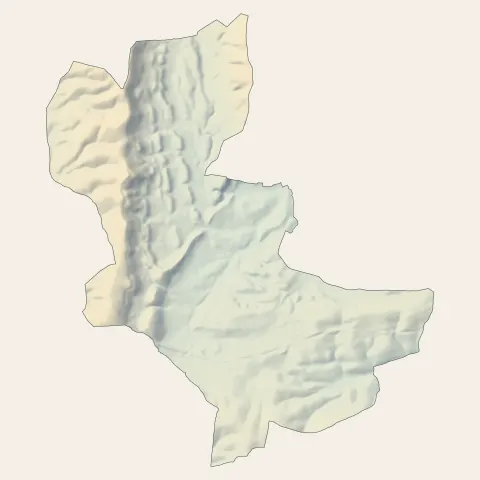 Montarnaud : relief