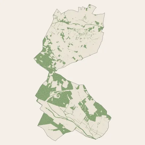 Montblanc : bois, forêts et landes