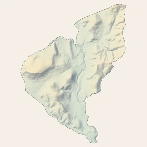 Montferrier-sur-Lez : relief