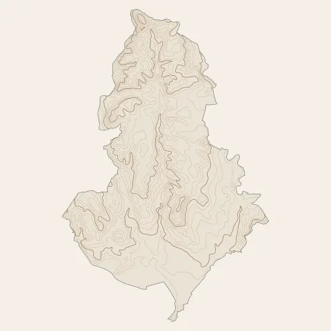 Murviel-lès-Béziers : courbes de niveau