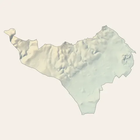 Pignan : relief