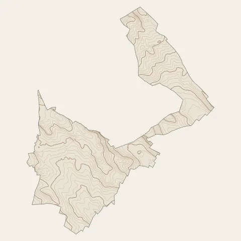 Pomérols : courbes de niveau