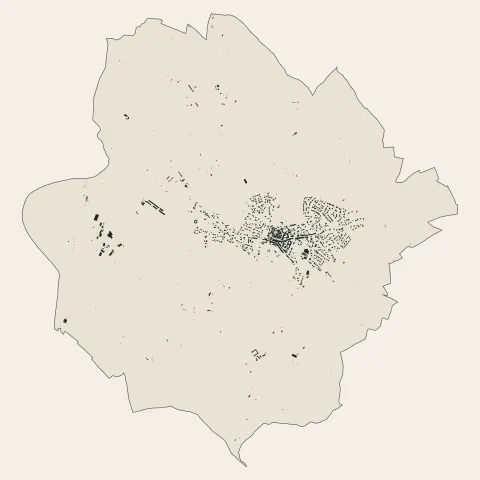 Le Pouget : bâti