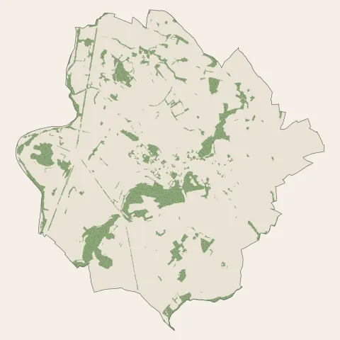 Le Pouget : bois, forêts et landes