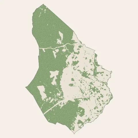 Poussan : bois, forêts et landes