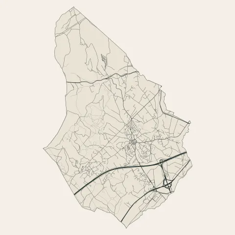 Poussan : voies