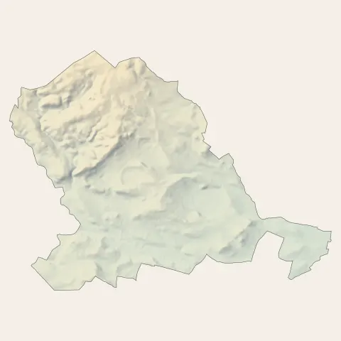 Puisserguier : relief