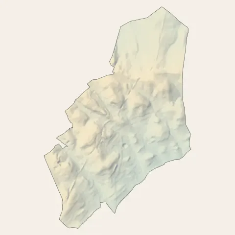 Restinclières : relief