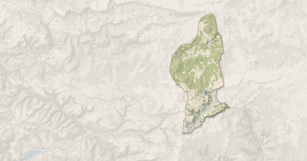 Portrait cartographique de Les Rives : relief, eau, forêts, bâti et voies, calculés à partir des données de l'IGN