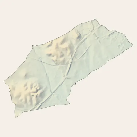 Saint-Aunès : relief