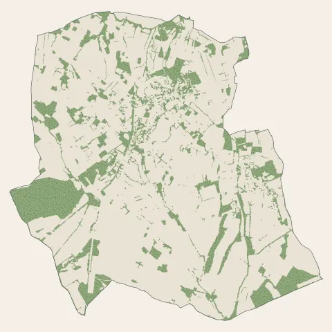 Entre-Vignes : bois, forêts et landes