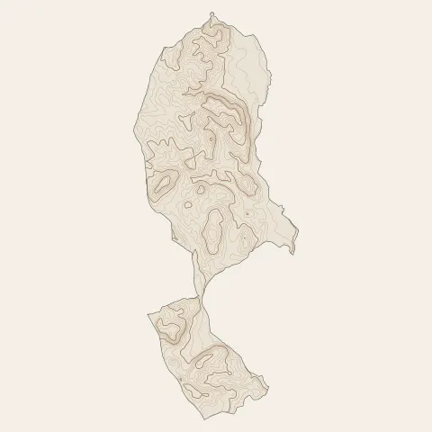 Saint-Clément-de-Rivière : courbes de niveau
