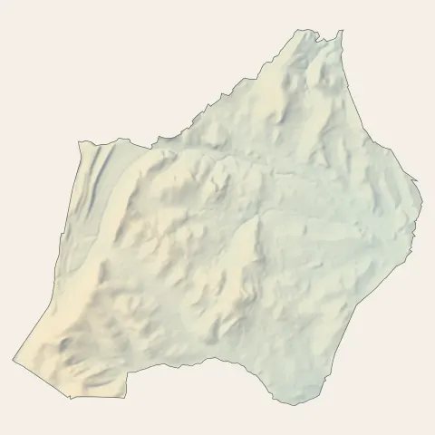Saint-Drézéry : relief