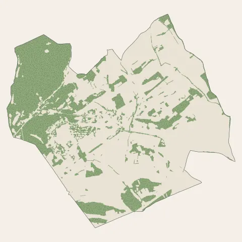 Saint-Geniès-des-Mourgues : bois, forêts et landes