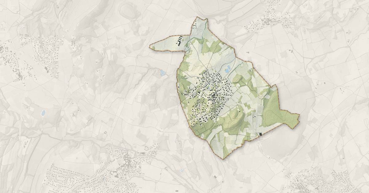 Portrait cartographique de Saint-Jean-de-Cornies : relief, eau, forêts, bâti et voies, calculés à partir des données de l'IGN
