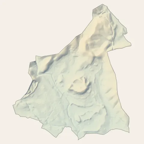 Teyran : relief
