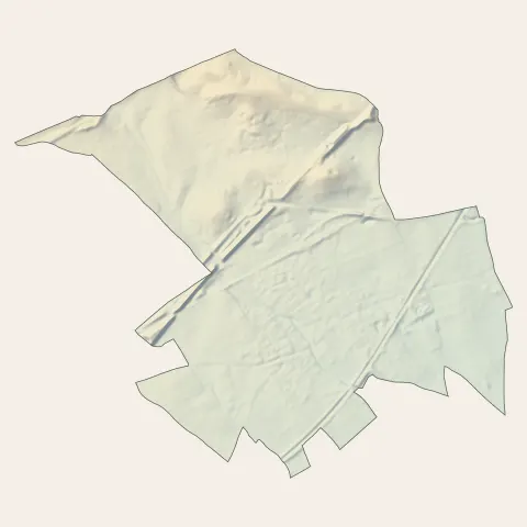 Valergues : relief