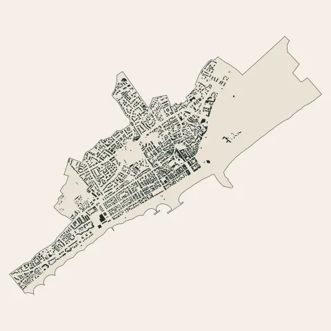 Valras-Plage : bâti