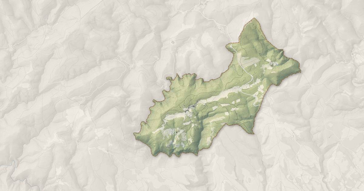 Portrait cartographique de Vélieux : relief, eau, forêts, bâti et voies, calculés à partir des données de l'IGN